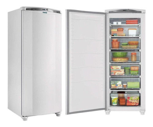 Freezer Vertical 1 Porta 231 Litros Cvu26fb Branco - Consul 220v