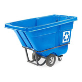 Rubbermaid Carrito Tipo Tolva Reciclaje - 0.42m Cúbica