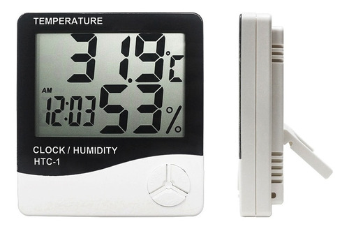 Estacion Meteorologica Con Reloj Y Alarma Digital Htc1