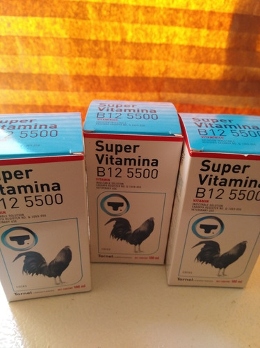 Super Vitamina B12 5500, Tornel Presentación 100 Ml, 3 Piezs