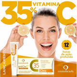 Creme Vitamina C 35% Cosmobeauty Antiox C De 30g
