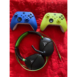 Controles De Xbox Series S Y One Como Nuevos Y Audífonos