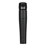 Microfono Shure Sm57 Dinamico Cardioide Instrumento Color Negro