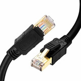 Antkeet - Cable Ethernet (cat. 8, 40 Gbps, 2000 Mhz, Alta Ve