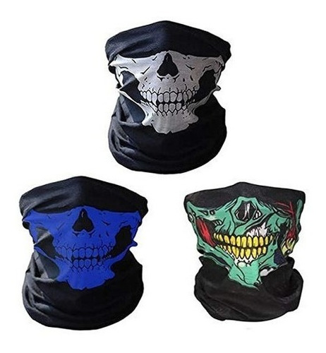 50 Bandanas Mascara Bufanda Moto Motociclista Tactico Bici