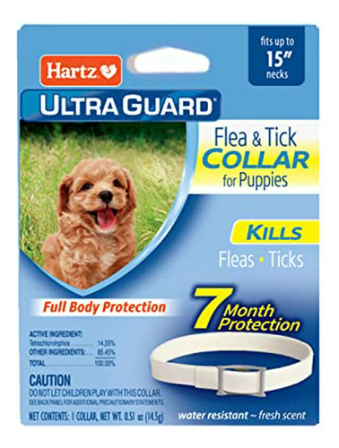 Collar Hartz Ultraguard Para Perros, Protección Y Prevención