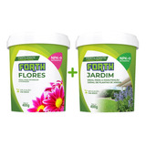 Kit Adubo Fertilizante Forth Flores + Jardim 400g Floração