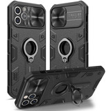 Funda Para iPhone 12 Pro Max - Grado Militar - Negro