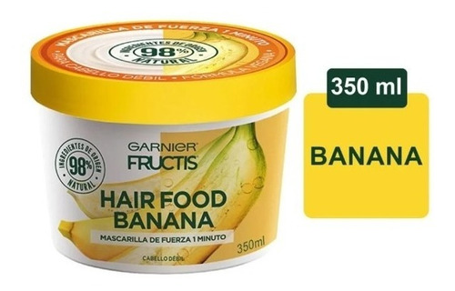 Mascarilla Capilar Garnier Fructis Hair Food Banana 350ml