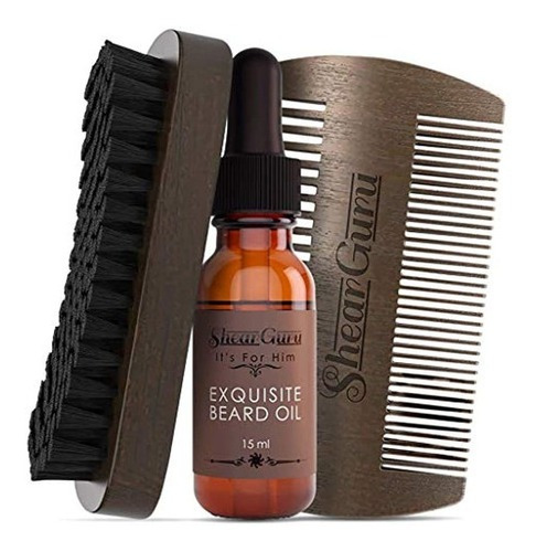 Natural Cuidado Completo Barba Grooming Kit Para Hombres