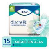 Tena Discreet Protector Diario Largo Sin Alas X 15 Unidades*