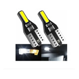 2x Foco Pellizco T10 Led Cob W5w 168 Canbus 12v