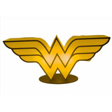 Lampara Mujer Maravilla Dc Wonder Woman Velador 