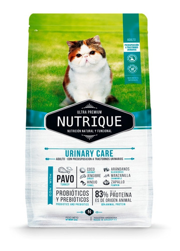 Alimento Vitalcan Nutrique Urinary Care Cat X7,5kg