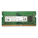 Ddr4 8gb Kingston Pc4-2666v Memoria Ram Sodimm Laptop