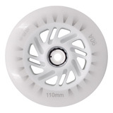 Ruedas 110 Mm Con Luces Led - Blanca