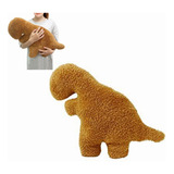 Almohada Suave Nuggets Pollo Con Dinosaurio, Peluche,