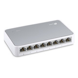 Switch 8 Puertos Tp-link Tl-sf1008d 10/100 Mbps Minidesktop