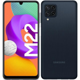 Samsung Galaxy M22 Dual Sim 128 Gb Preto 4 Gb Ram Sm-m225fv/ds