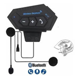 Intercomunicador Audífono Para Casco Motocicleta Bluetooth