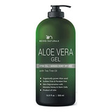 Gel De Aloe Vera Organico 100% Puro Infundido Con Miel De Ma