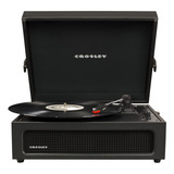 Crosley Cr8017b-bk Voyager Tocadiscos De Vinilo Portátil Vin