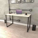 Mesa Para Escritório Office Estilo Industrial 120cm Cf