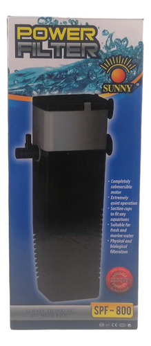 Filtro Interno Sunny Spf800 720  L/h Acuario Pecera Peces