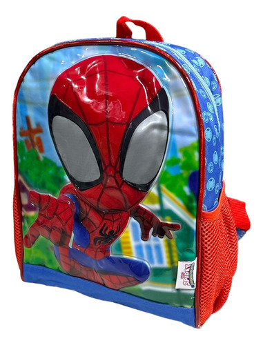 Mochila Escolar Jardin Colegio De Spiderman Hombre Araña 