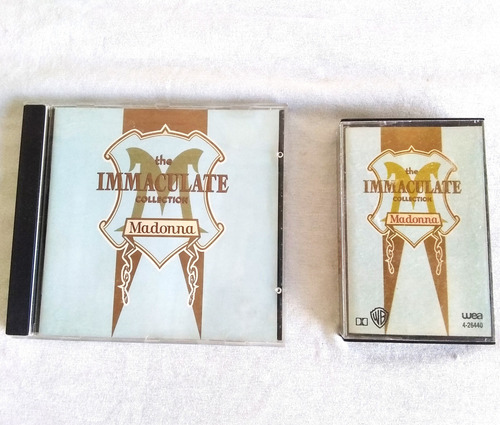 Madonna The Immaculate Collection Cd + Casette Original 