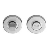 Pomo Y Bocallave De Baño Traba Puerta Acero Inox - Oferta