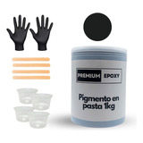 Pigmento Pasta Base Solido Para Resina Epoxica 1 Kg