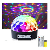 Bola Luces Led Esfera Con Parlante  Bt +  Control + Pendrive