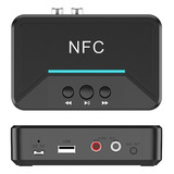 Nfc Bluetooth5.0 Transmisor/receptor Audio Estéreo Adaptador