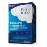 Promind Triptofano + Melatonina - 60 Cápsulas