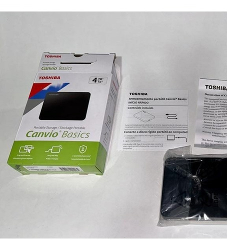 Disco Duro Externo 4 Teras Toshiba Canvio Portatil Nuevo