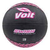 Balón De Basquetbol No. 6 Voit Swish Bs100 Color Negro