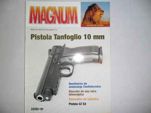 Revista Magnum 258 Pistola Tanfoglio 10 Mm