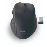      Mouse Ergo Shape Ergonomic Inalámbrico Usb Mlab Negro