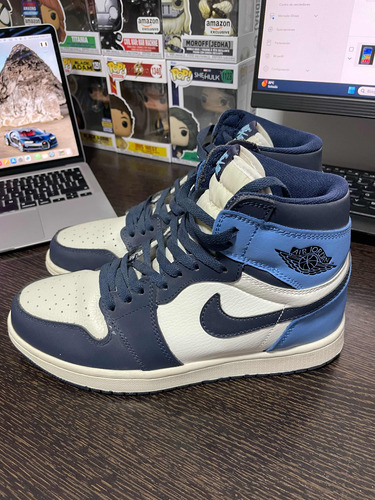 Jordan 1 Retro High Obsidian 8,5 Us (39.5) Aaa