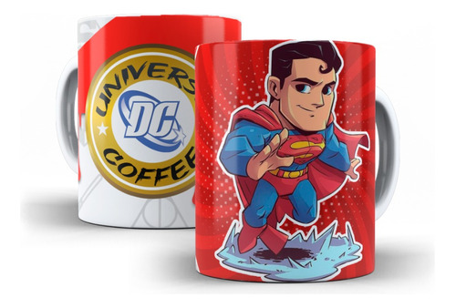 Taza Superman Dc Animado