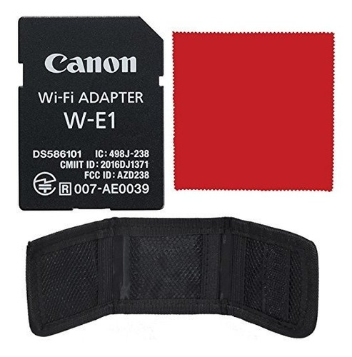 Canon Adaptador Wi-fi W-e1 (1716c001) Bundle Con Fq Almacena