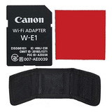 Canon Adaptador Wi-fi W-e1 (1716c001) Bundle Con Fq Almacena