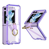 Funda Esq Antishock Con Anillo Para Samsung Galaxy Z Flip 5