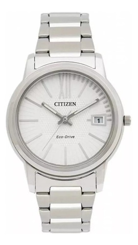 Reloj Dama Citizen Original Fe6010-50a Eco-drive Acero 