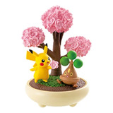 Figura Pokémon Pikachu & Bonsly Bonsai 2 Re-ment 