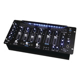 Pyle Mezclador De 6 Canales, Controlador Dj Bluetooth, Mezcl