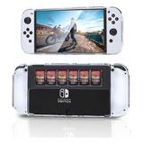 Estuche Heatfun Switch Oled Con Almacenamiento Para Juegos, 