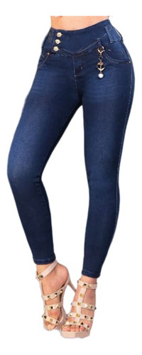 Jeans Colombiano 100% Original Levantacola Style Future 2377