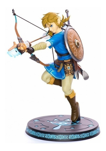 Figura De Acción  Link The Legend Of Zelda: Breath Of The Wild De First 4 Figures